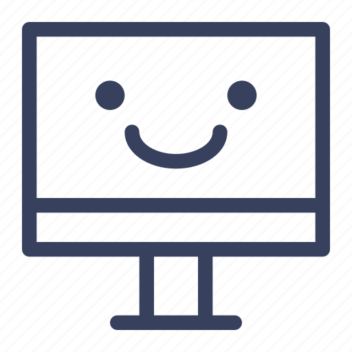 Emoji, smile, computer, emoticon, happy icon - Download on Iconfinder