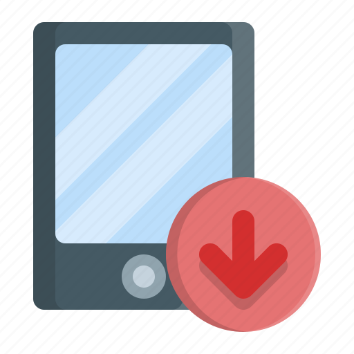 Device, down, download, loading, tablet download icon - Download on Iconfinder