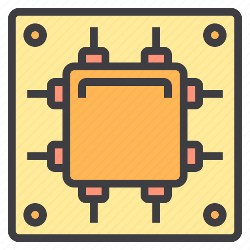 Computer, cpu, device, interface, technology icon - Download on Iconfinder