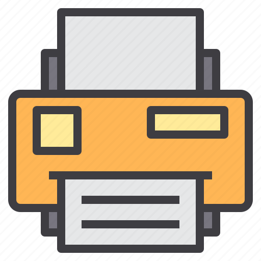 Computer, device, interface, printer, technology icon - Download on Iconfinder