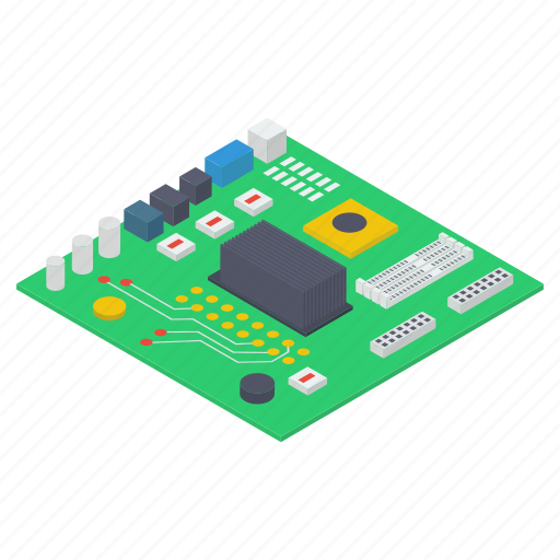 Chip, computer hardware, computer motherboard, electronic device, microchip, microprocessor icon - Download on Iconfinder