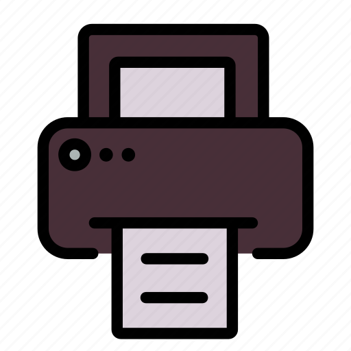 Printer, print, computer, digital, machine, device icon - Download on Iconfinder