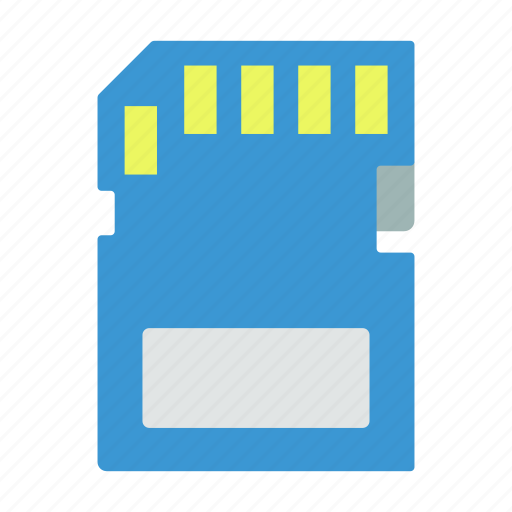 Sd, memory, card, data, technology, storage icon - Download on Iconfinder
