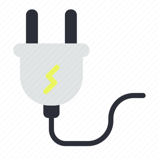 Electric, electricity, plug, power, energy, cable icon - Download on Iconfinder