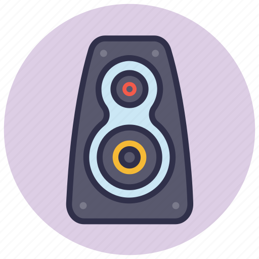 Woofer, audio, sound, speaker, devices, speakers, entertainment icon - Download on Iconfinder