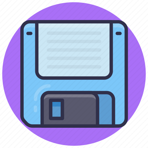 Floppy, disk, storage, file, diskette, guardar, usb icon - Download on Iconfinder