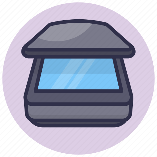 Scanner, copy, scan, machine, multimedia, office, scanning icon - Download on Iconfinder