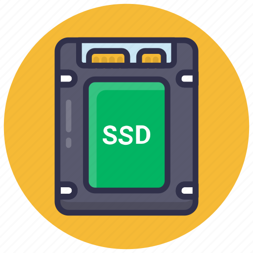 Ssd, hard, drive, computer, hardware, electronic, component icon - Download on Iconfinder