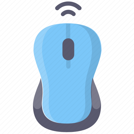 Wireless, mouse, optical, signal, computer, device, pc icon - Download on Iconfinder