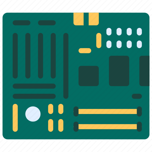 Motherboard, computing, components, board icon - Download on Iconfinder