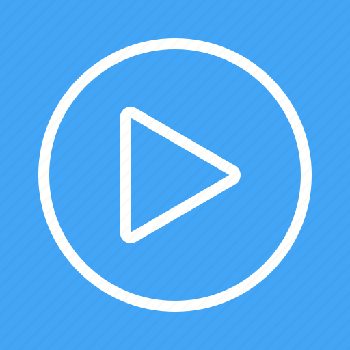 Arrow, multimedia, music, play, player, run, video icon - Download on Iconfinder