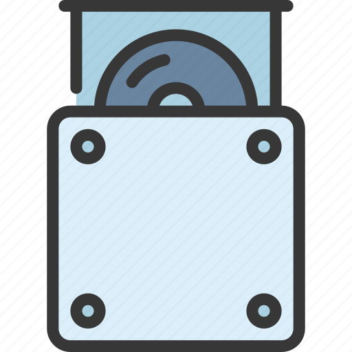 Disc, drive, computing, components, cd, dvd icon - Download on Iconfinder