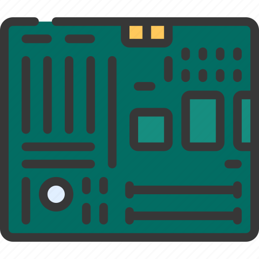 Motherboard, computing, components, board icon - Download on Iconfinder