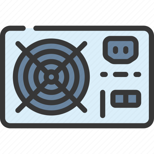 Psu, computing, components, power, supply icon - Download on Iconfinder