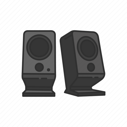 Components, computer, computer peripheral, multimedia speaker, peripheral, speaker icon - Download on Iconfinder