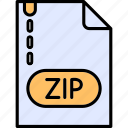 zip file, directory, document, file, zip