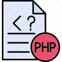 php file, extension, php document, file