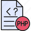 php file, extension, php document, file 