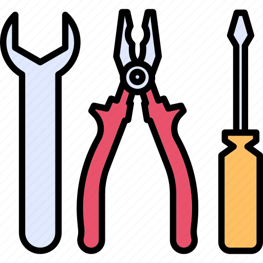 Repairing tools, construction, repairing, screwdriver, plumbing icon - Download on Iconfinder