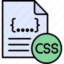 css file, css, document, extension, file