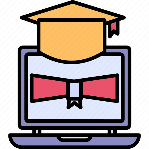 Online degree, computer, degree, science, technology icon - Download on Iconfinder