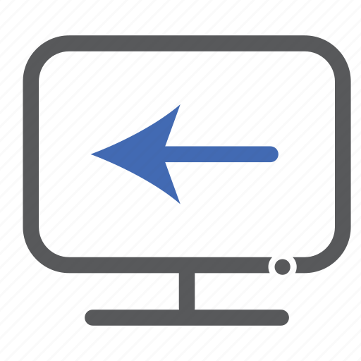 Arrow, back, computer, previous icon - Download on Iconfinder