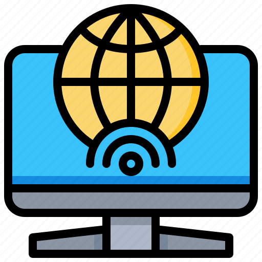Computer, global, internet, technology, wireless icon - Download on Iconfinder