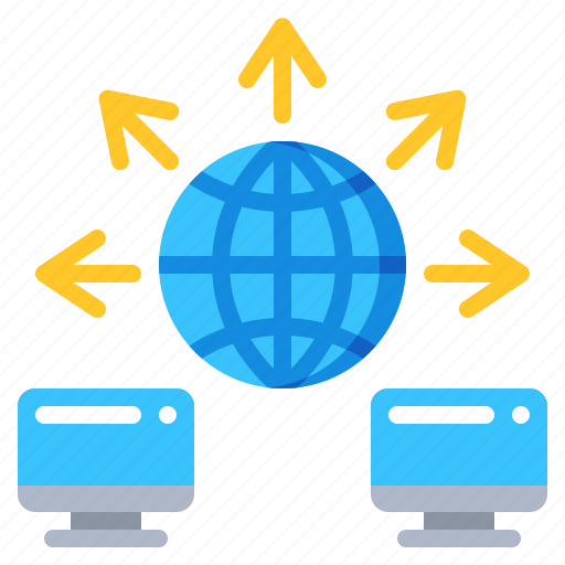 Communication, computer, data, desktop, global, network icon - Download on Iconfinder