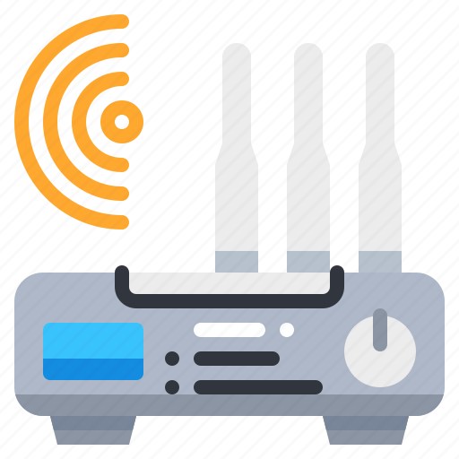 Communication, gateway, hub, network, router, wifi, wireless icon - Download on Iconfinder