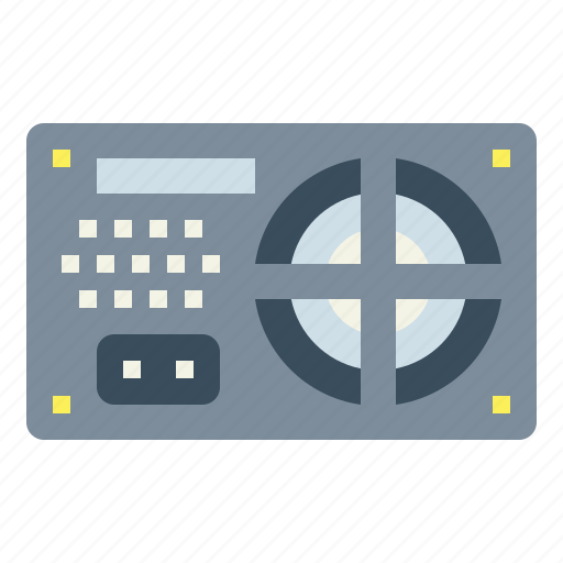 Electronics, machine, power, supply icon - Download on Iconfinder