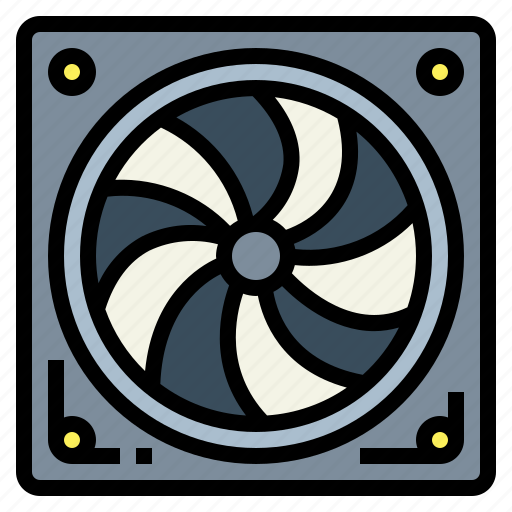 Domotics, electronics, fan, ventilation icon - Download on Iconfinder