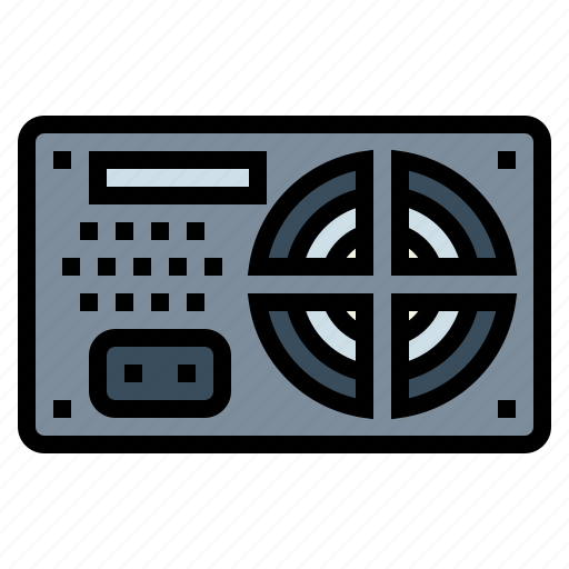 Electronics, machine, power, supply icon - Download on Iconfinder
