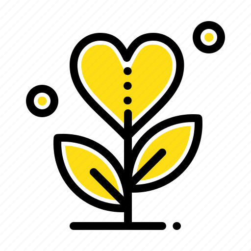 Gratitude, grow, growth, heart, love icon - Download on Iconfinder