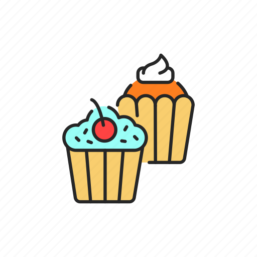 Cupcakes, cake, bakery icon - Download on Iconfinder