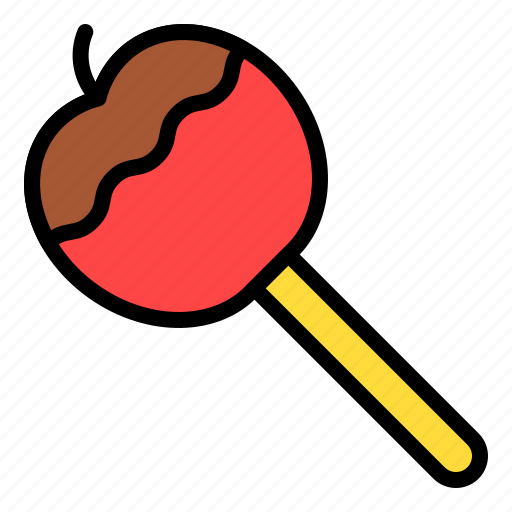 Apple, candy, caramel, confection, sugar, sweet, sweets icon - Download on Iconfinder