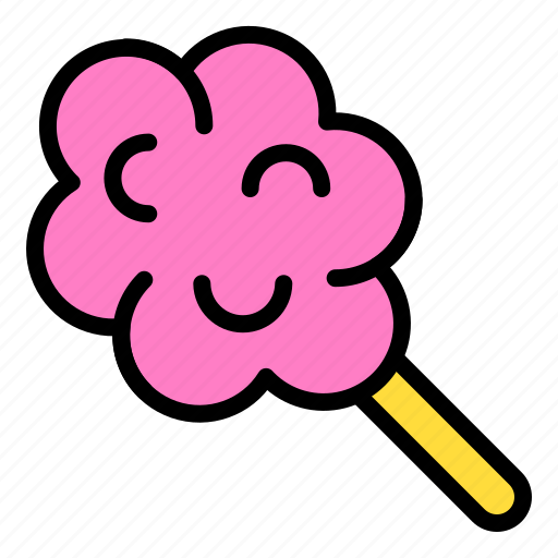 Candy, confection, cotton candy, sugar, sweet, sweets icon - Download on Iconfinder