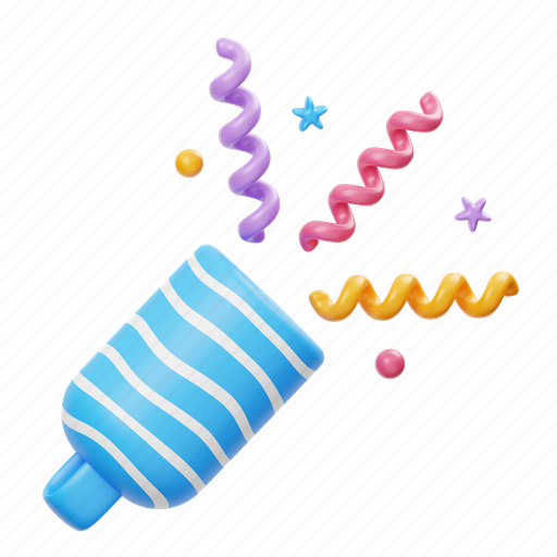 Confetti, holiday, celebration, celebrate, party, christmas, fun icon - Download on Iconfinder