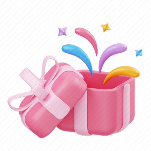 Confetti, box, celebration, gift, popper, present, party icon - Download on Iconfinder