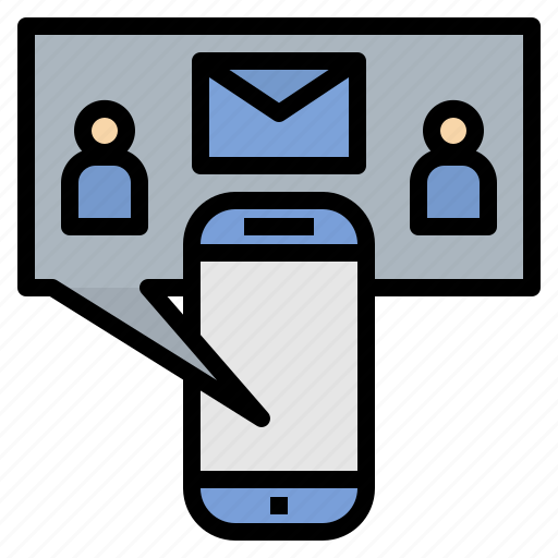 Chat, connect, mail, message, online, smartphone icon - Download on Iconfinder