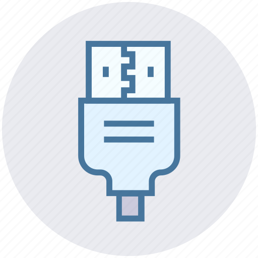 Cable, connector, cord, plug, usb icon - Download on Iconfinder