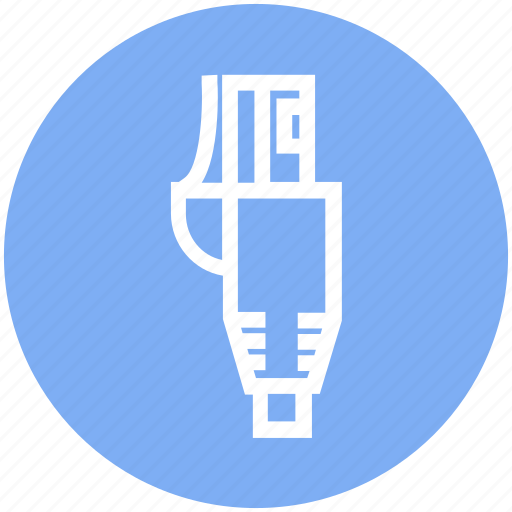 Cable, connector, ethernet, plug, usb icon - Download on Iconfinder