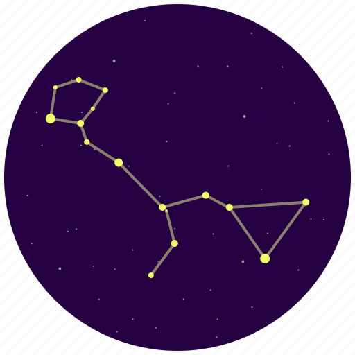 Cetus, constellation, sky, stars, whale icon - Download on Iconfinder