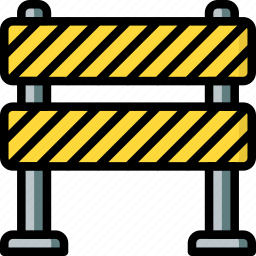 Barrier, construction, road, traffic, work icon - Download on Iconfinder