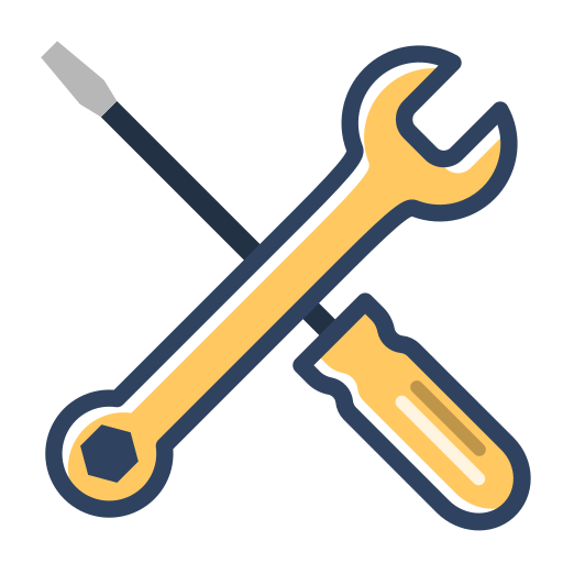 Civil, engineer, screew, screwdriver, setting, tools, wrench icon - Free download