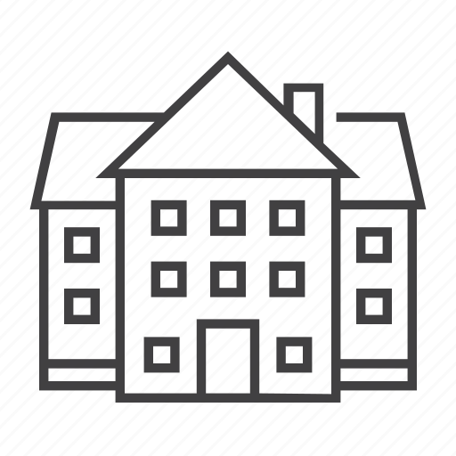 Apartment, building, built, construction, home, hotel, house icon - Download on Iconfinder