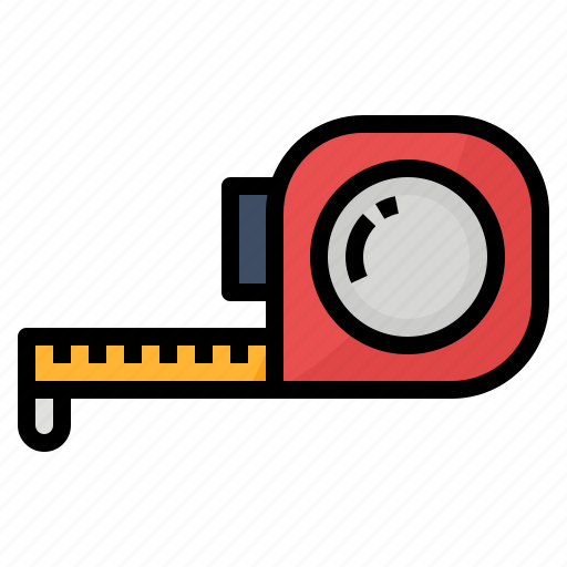 Construction, measure, metric, ruler, tape icon - Download on Iconfinder