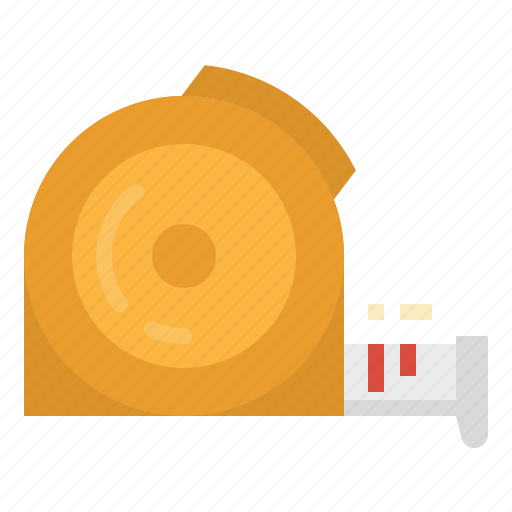 Construction, measure, measuring, tape, tools icon - Download on Iconfinder