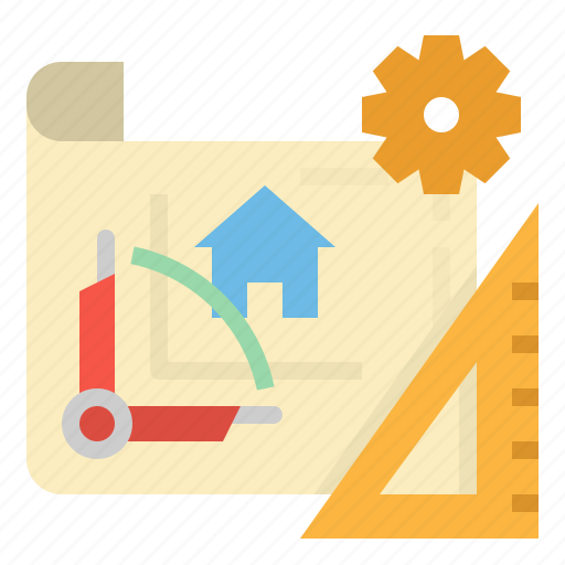 Architecture, draft, plan, sketch, t icon - Download on Iconfinder