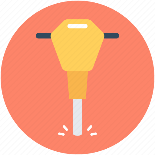 Auger, construction equipment, drilling, gimlet machine, hand tool icon - Download on Iconfinder