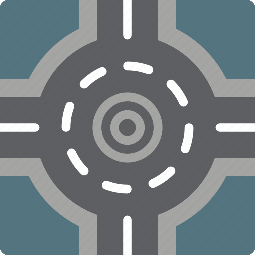 Construction, road, roundabout, traffic, work icon - Download on Iconfinder